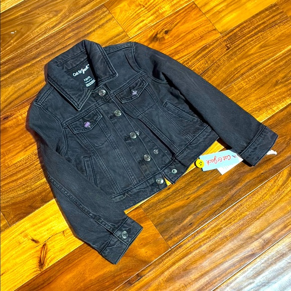 Cat & Jack Dark Denim Jacket for Kids - Picture 1 of 4